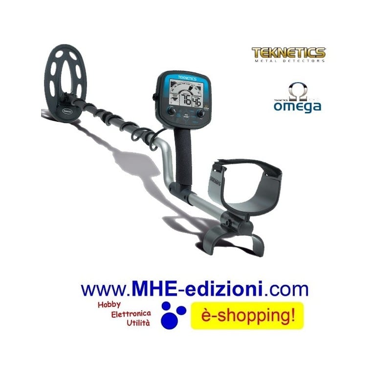 OMEGA 8000 10 DD Teknetics Metal Detector