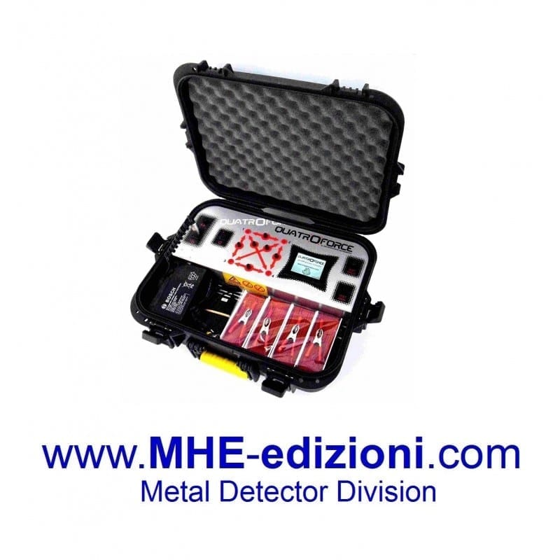 QUATROFORCE Localizzatore Geofisico e Gold Long Range Metal Detector