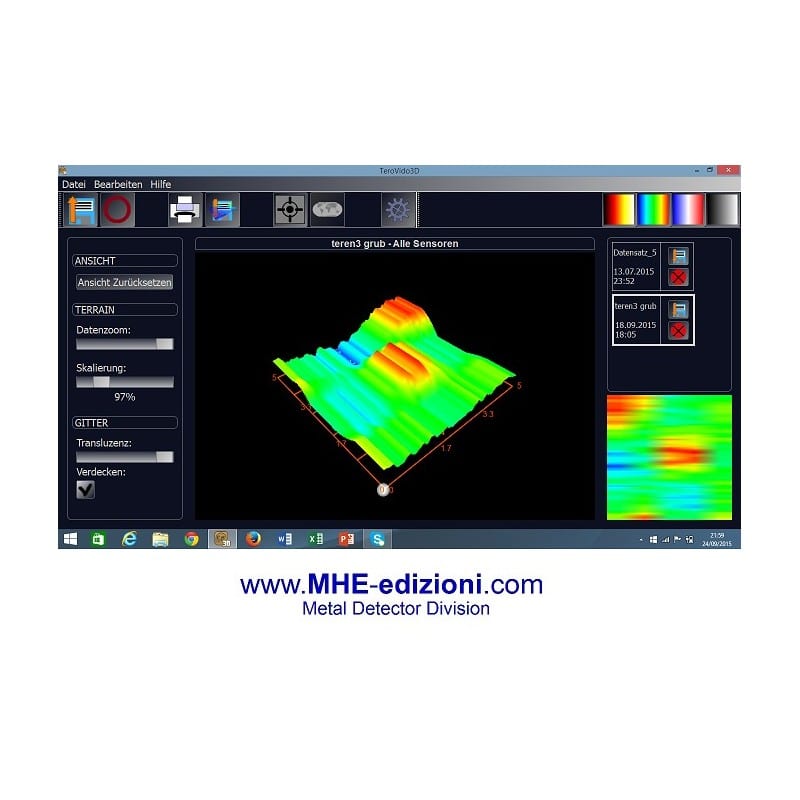 Rover UC OKM Metal Detector Geoscanner 3D