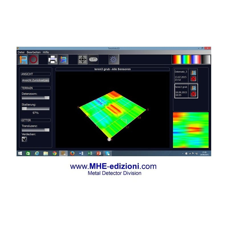 Rover UC OKM Metal Detector Geoscanner 3D