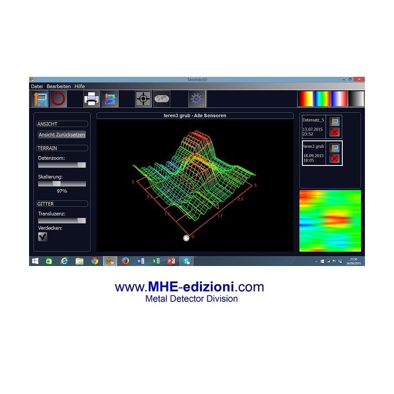 Rover UC OKM Metal Detector Geoscanner 3D