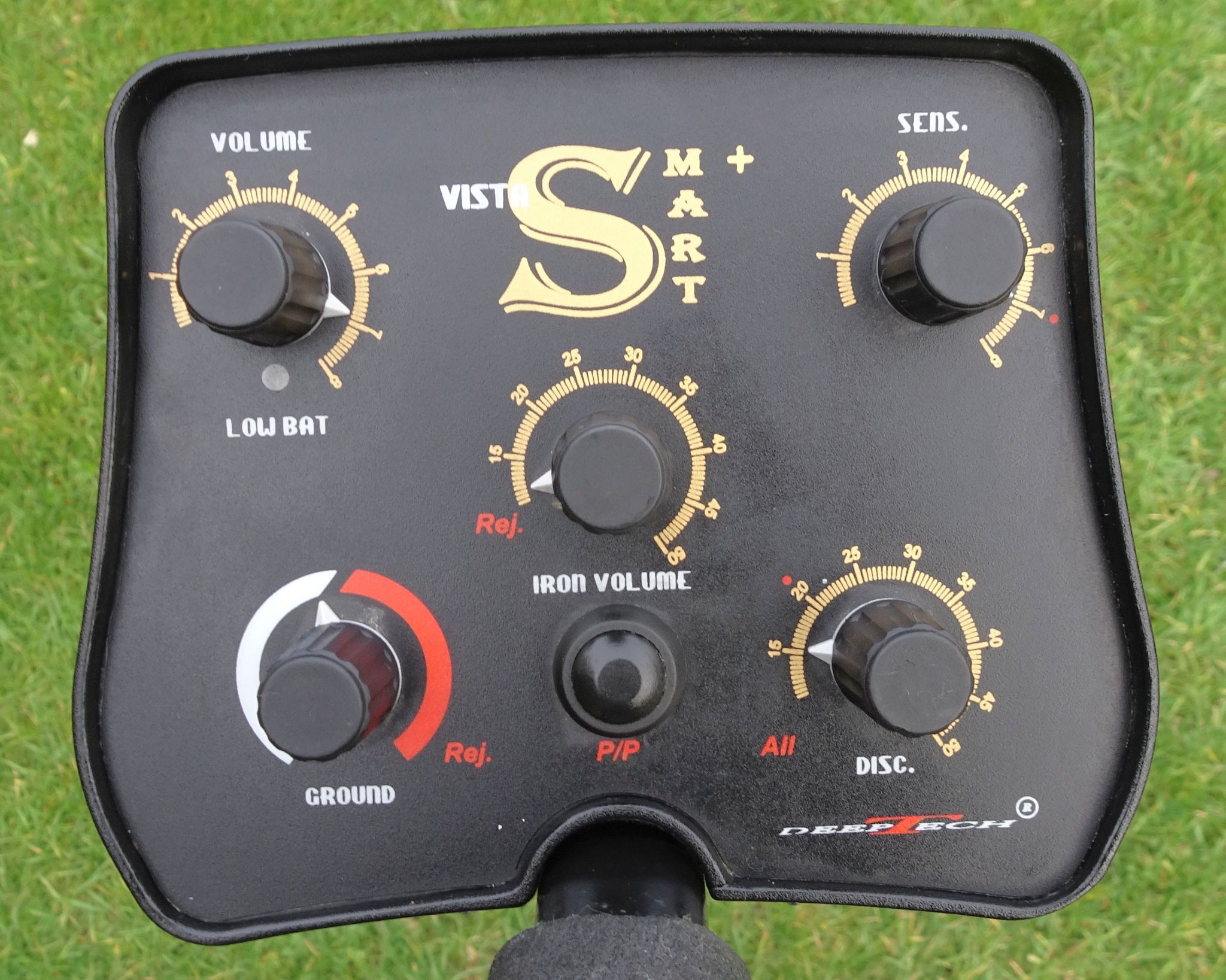 VISTA SMART PLUS - VLF Metal Detector Deeptech