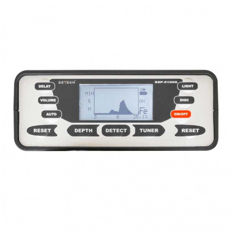 detech-ssp-5100 PULSE INDUCTION METAL DETECTOR