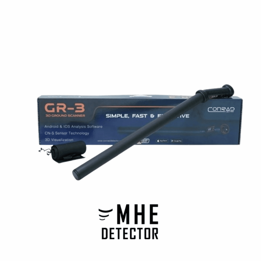 METAL DETECTOR CONRAD GR-3 PLUS- GROUNDTECH GEOSCANNER