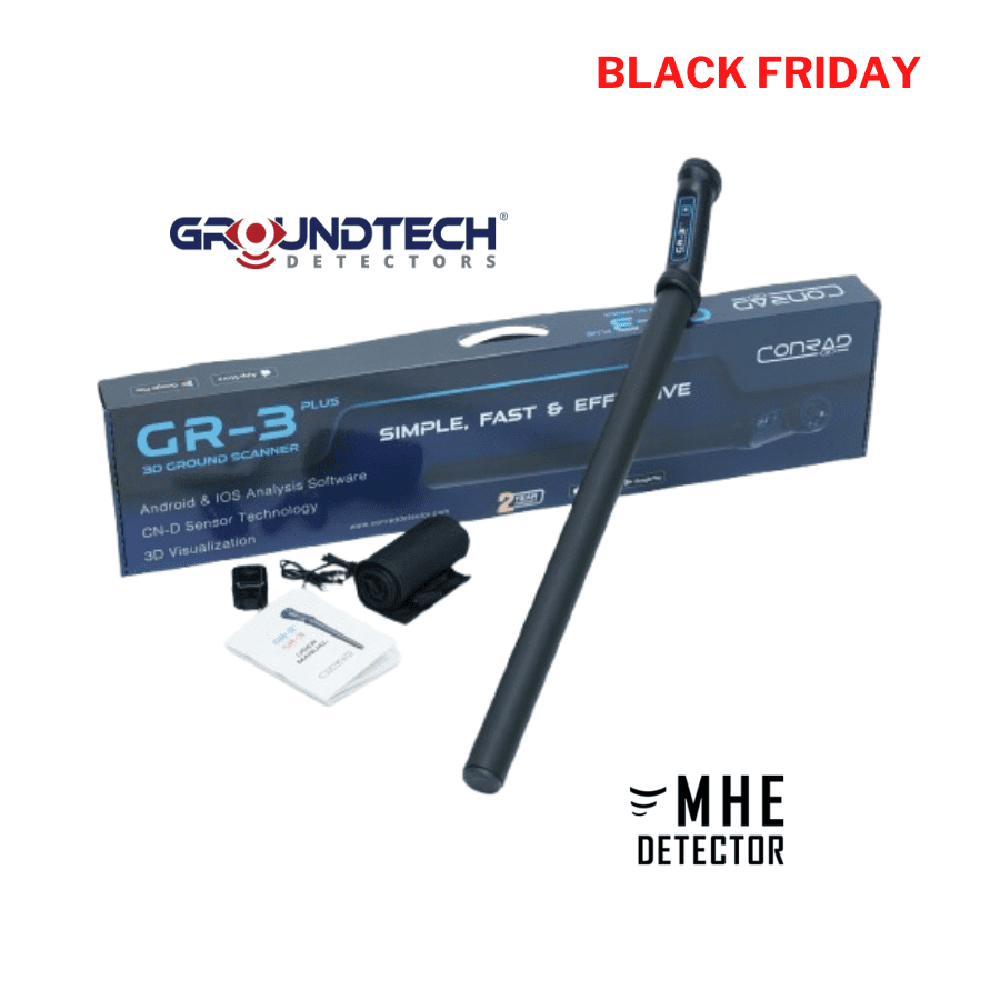 METAL DETECTOR CONRAD GR-3 PLUS- GROUNDTECH GEOSCANNER
